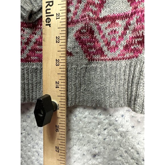 American Eagle Outfitter AEO Sweater Hoodie Womens XS Aztec Knit Pullover Medium - Picture 16 of 16